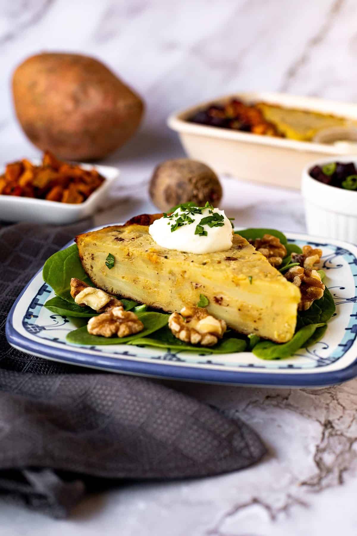 Tortillas espagnoles & Salade