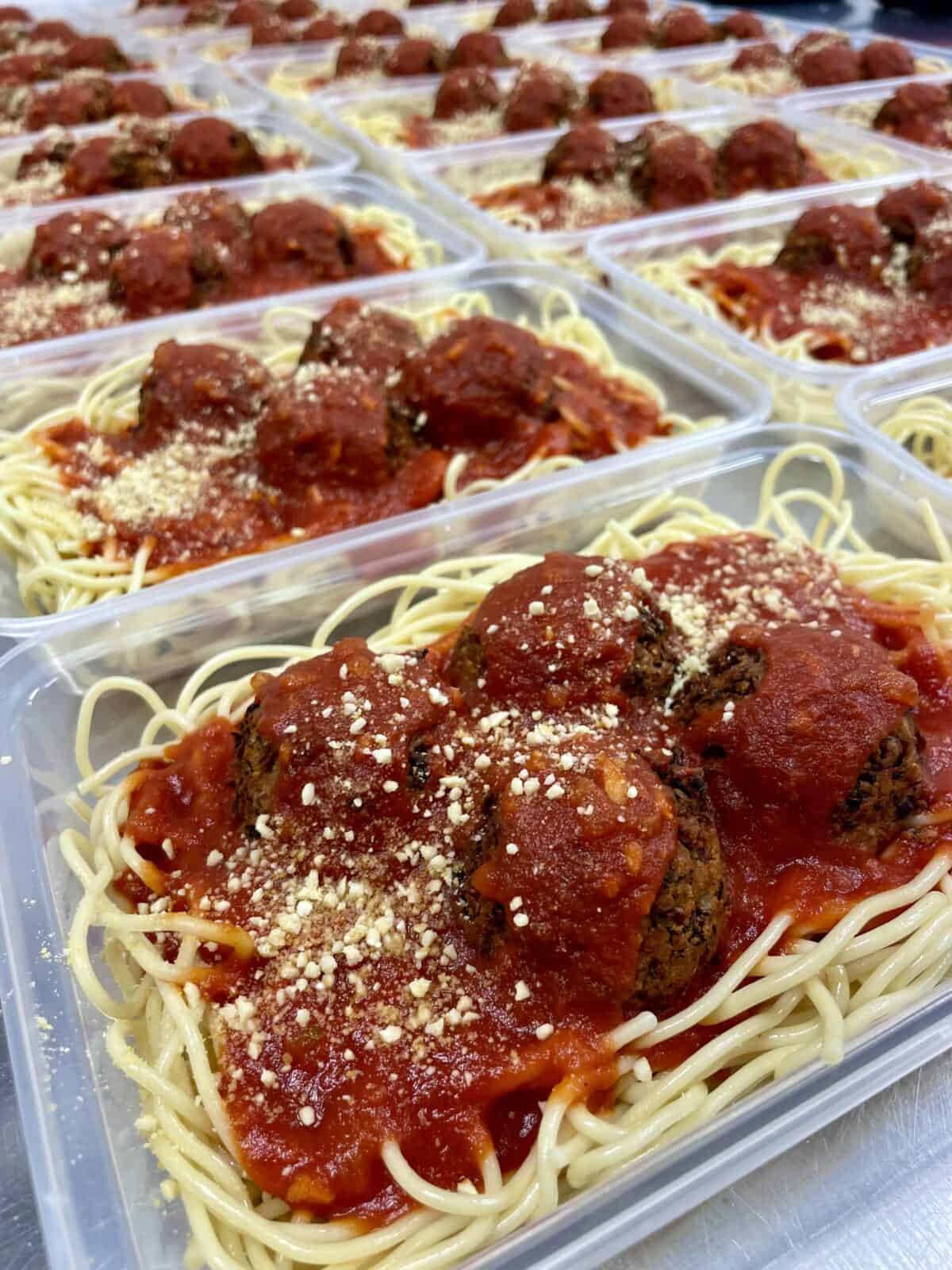 Spaghetti con Polpette