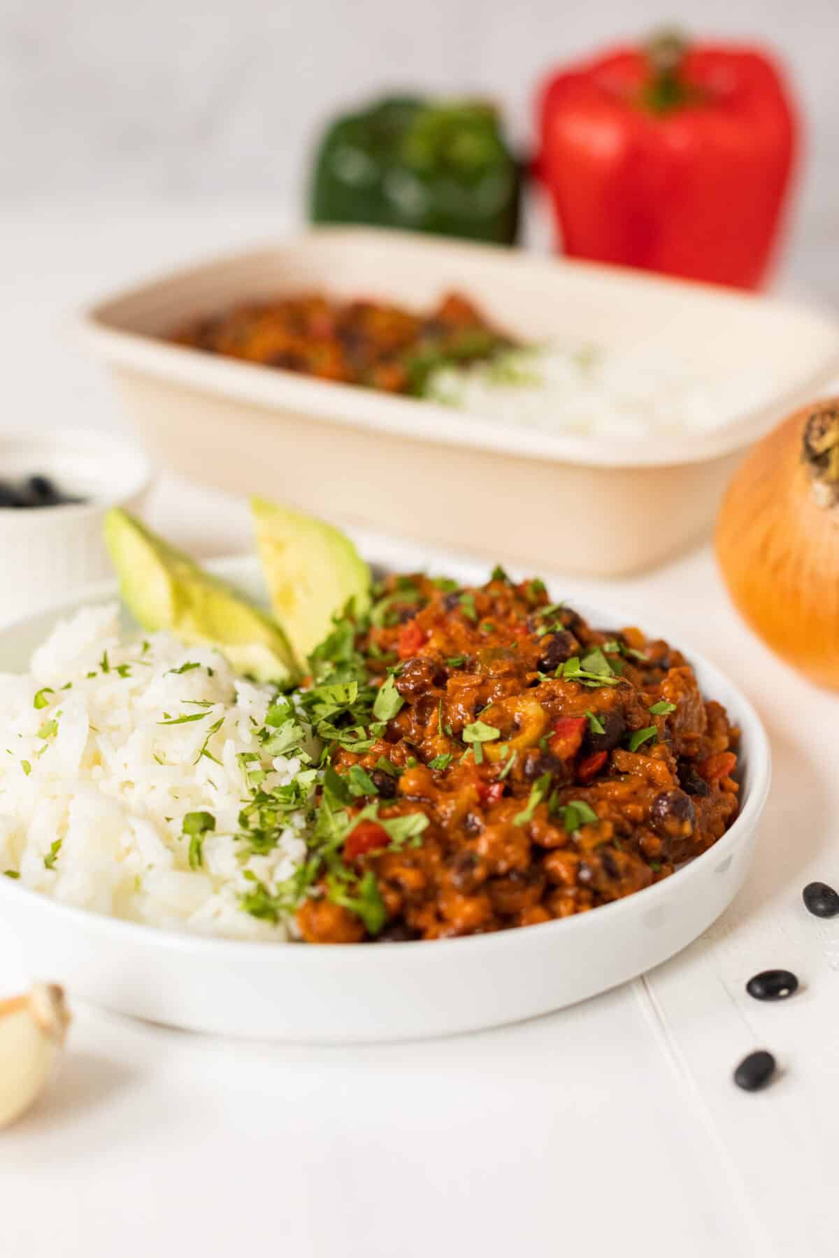 Picadillo & plantain